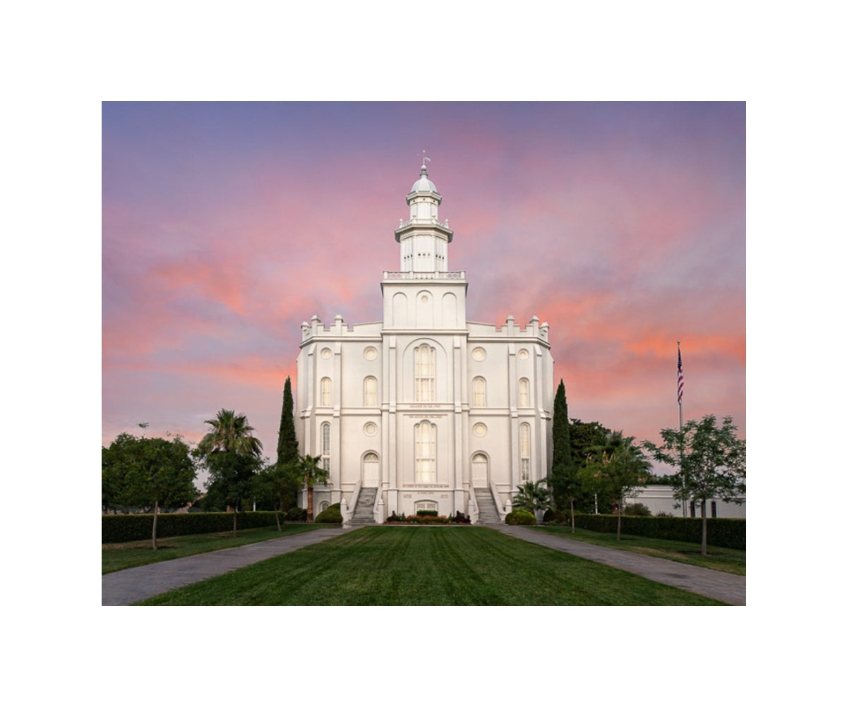 St George Temple - Eventide