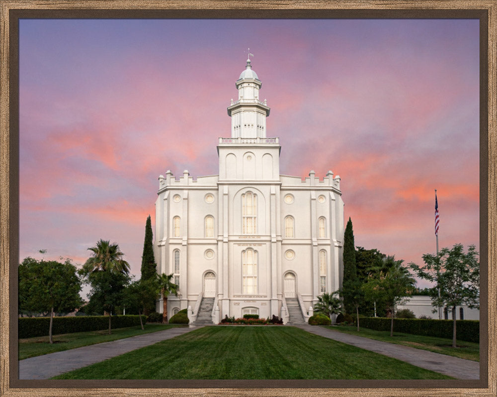 St George Temple - Eventide
