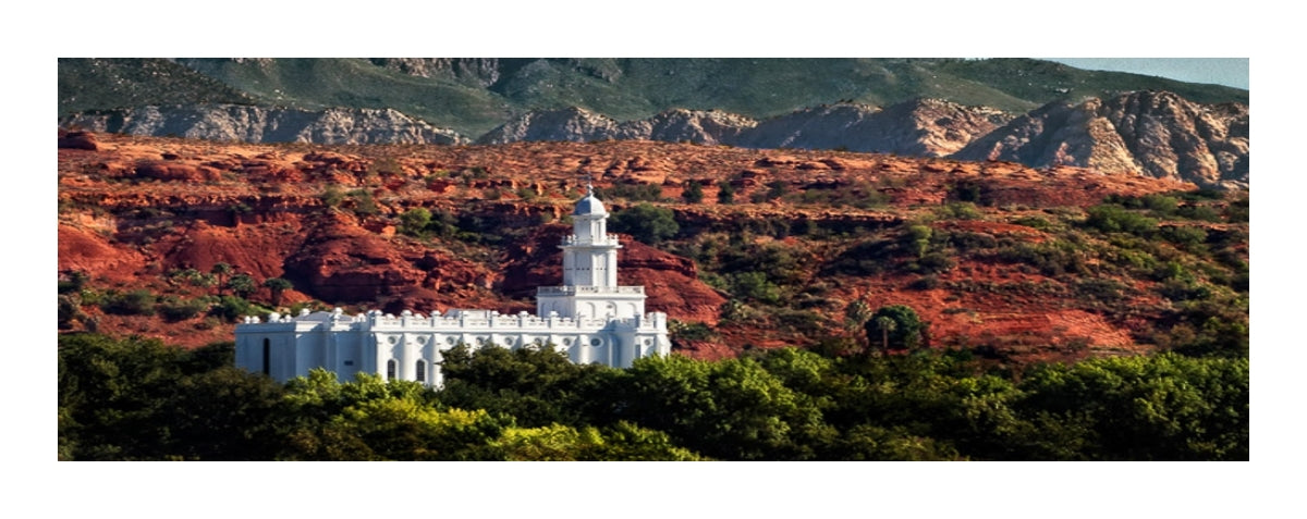 St George Temple - Red Rock