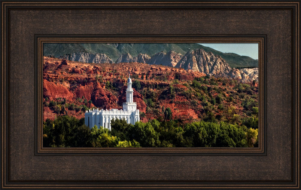 St George Temple - Red Rock