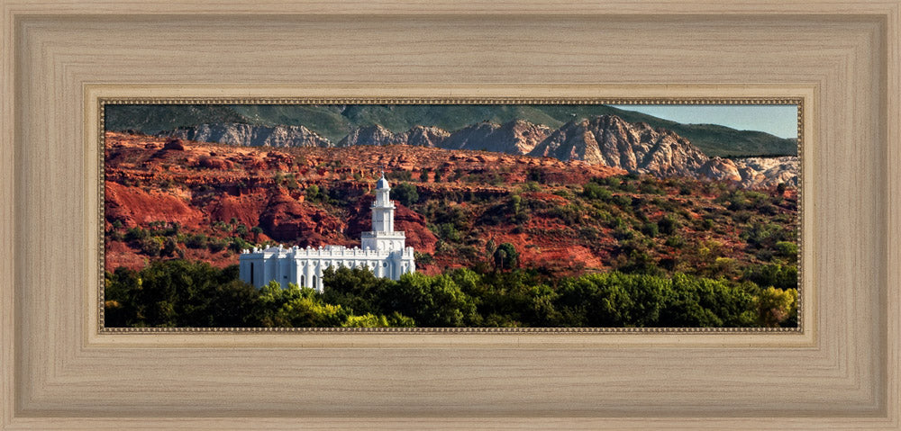 St George Temple - Red Rock