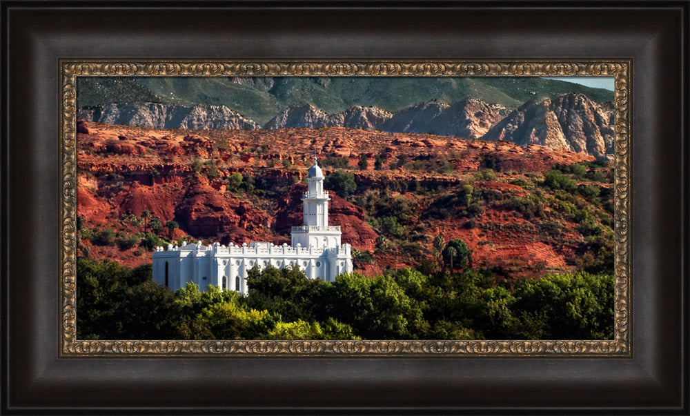 St George Temple - Red Rock