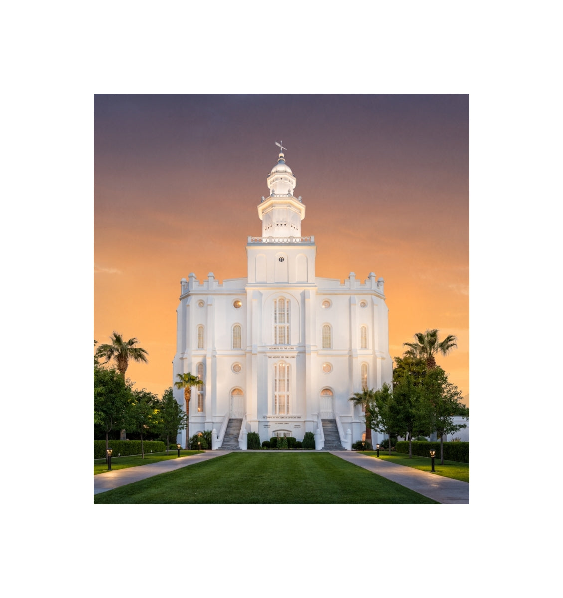 St. George Temple - Eventide