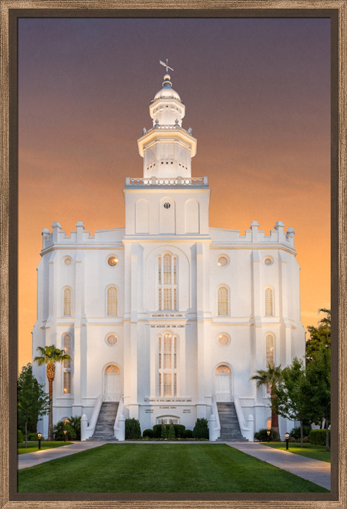 St. George Temple - Eventide