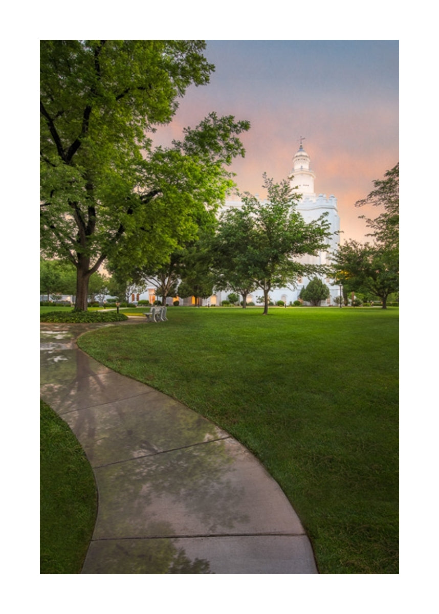 St George Temple - Pathway