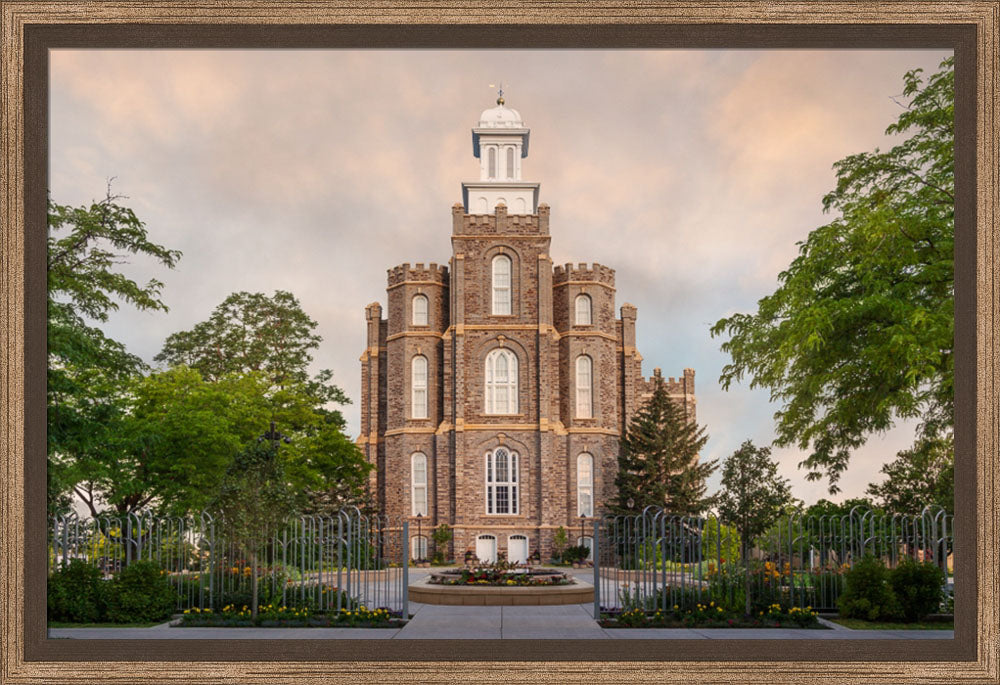 Logan Temple - Sunrise
