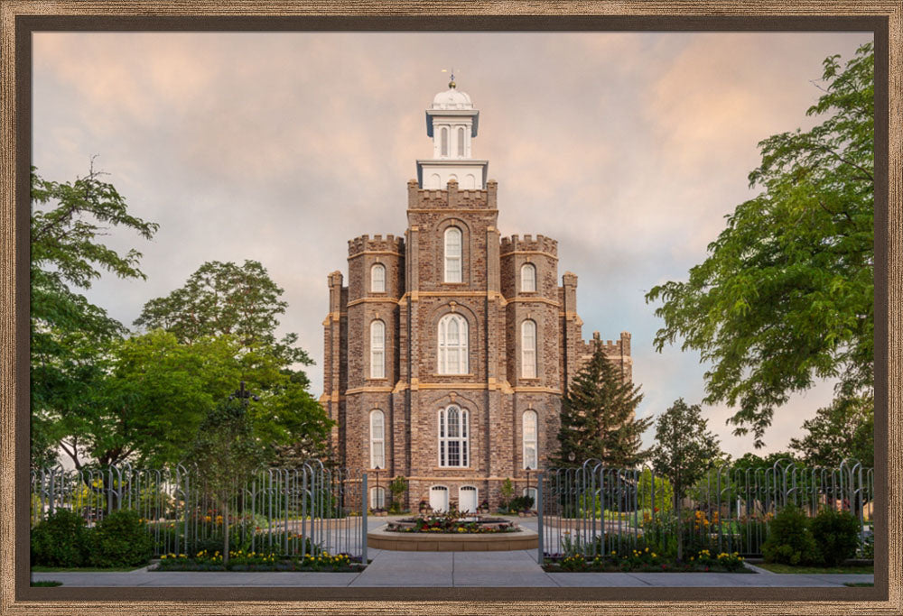 Logan Temple - Sunrise