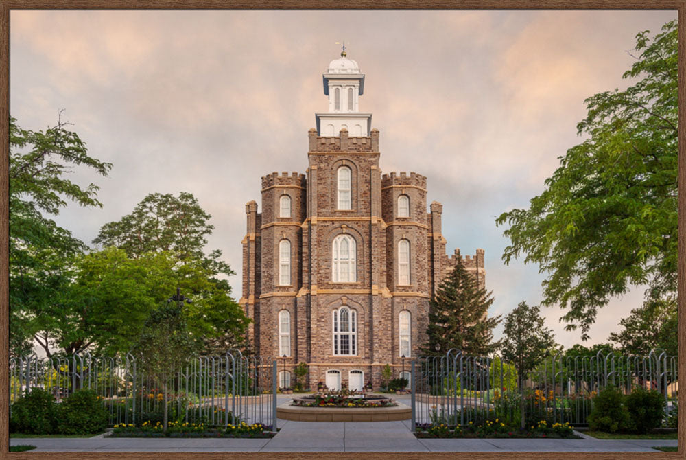 Logan Temple - Sunrise