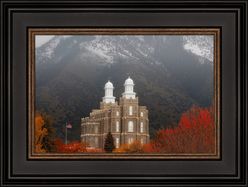 Logan Temple - First Snow