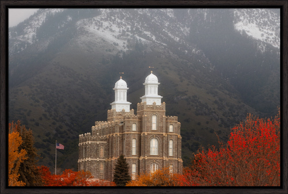 Logan Temple - First Snow