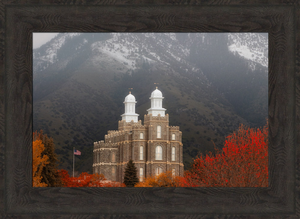 Logan Temple - First Snow