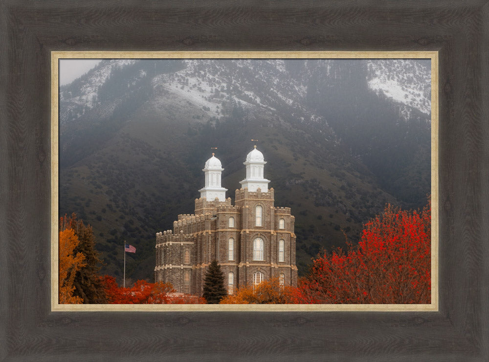 Logan Temple - First Snow