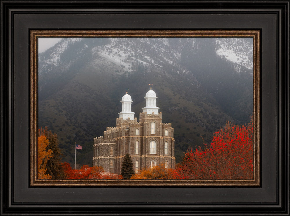 Logan Temple - First Snow