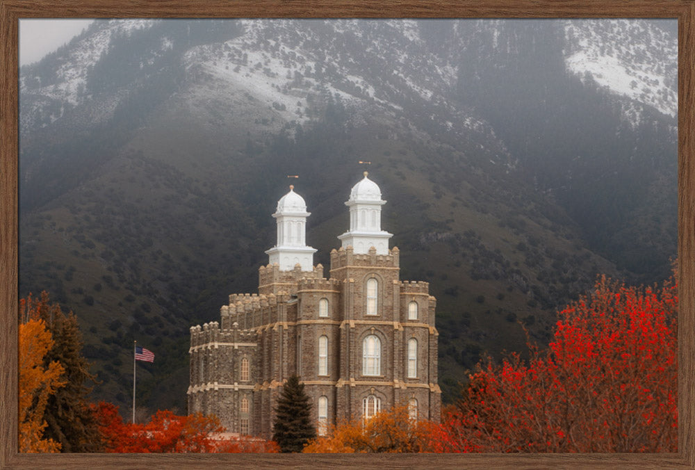 Logan Temple - First Snow