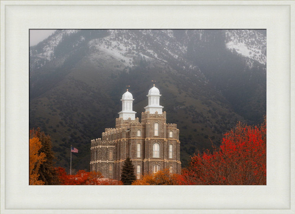 Logan Temple - First Snow