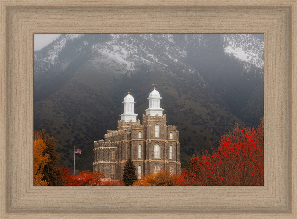 Logan Temple - First Snow