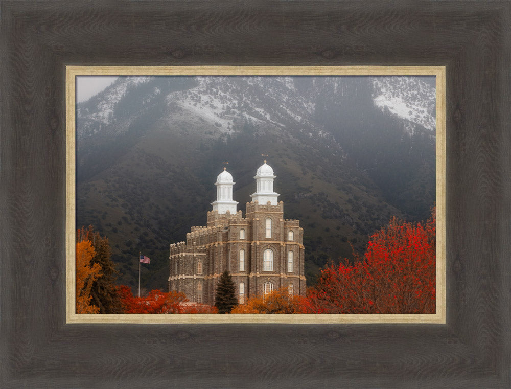 Logan Temple - First Snow