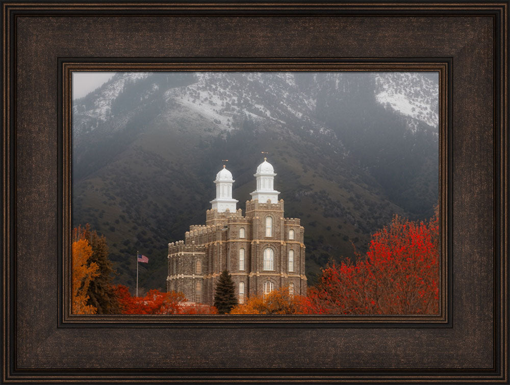 Logan Temple - First Snow