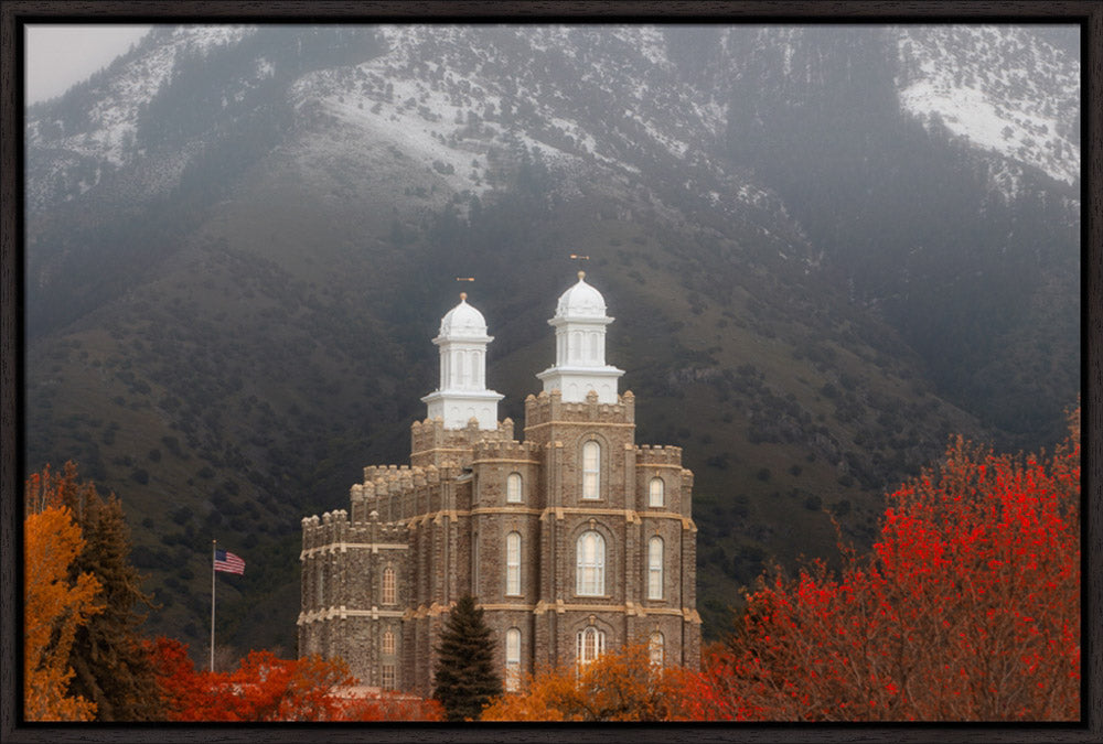 Logan Temple - First Snow