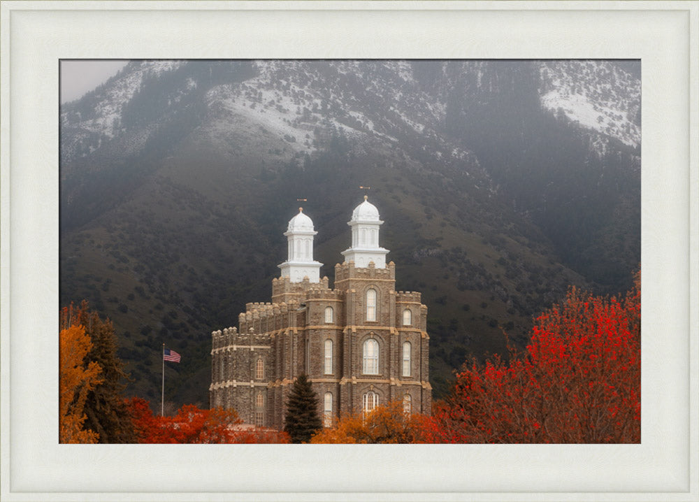 Logan Temple - First Snow