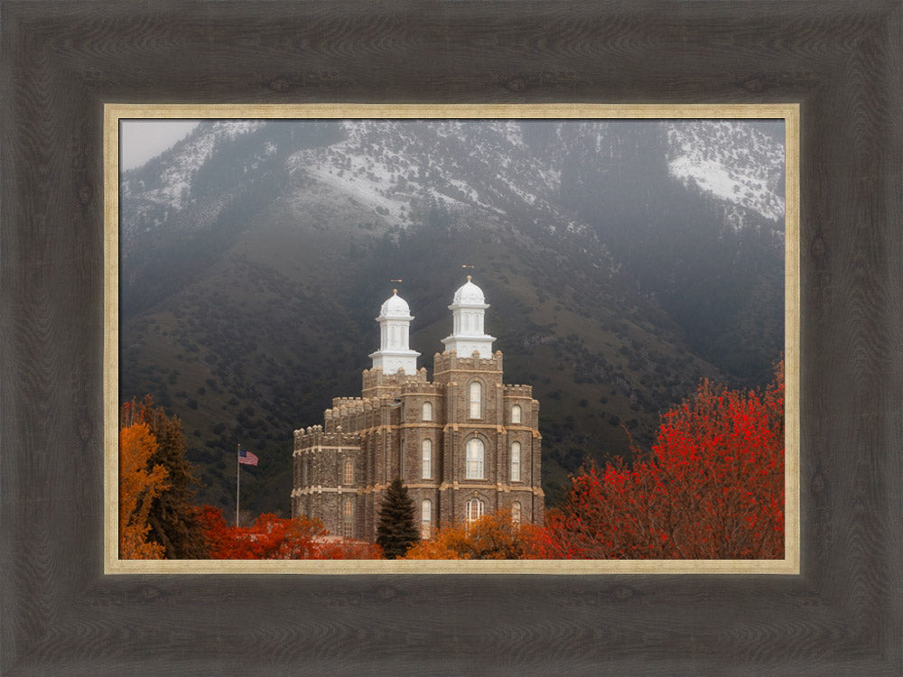 Logan Temple - First Snow