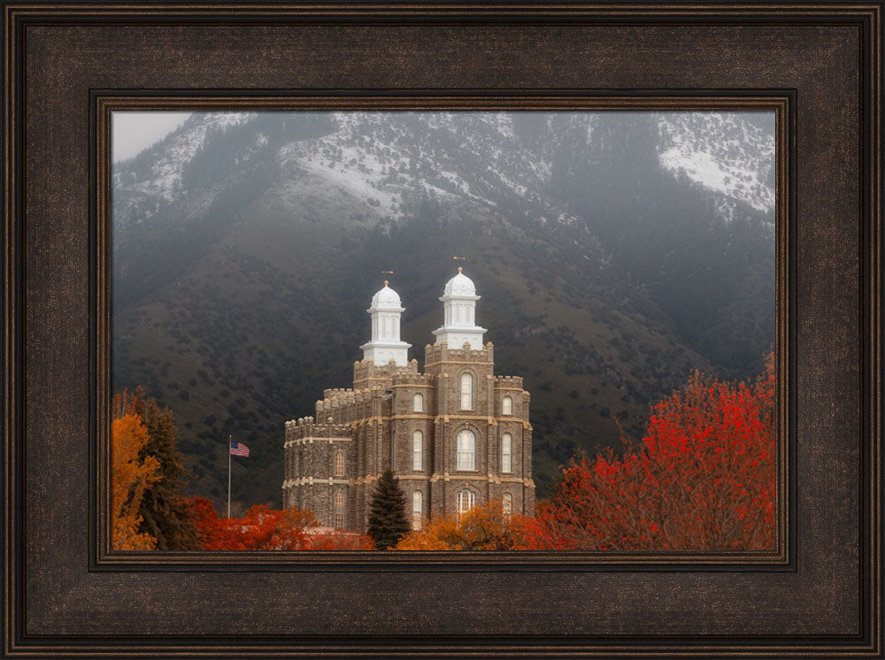 Logan Temple - First Snow