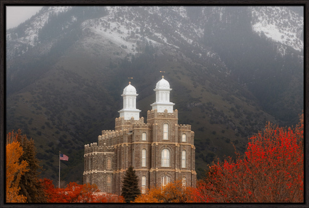 Logan Temple - First Snow