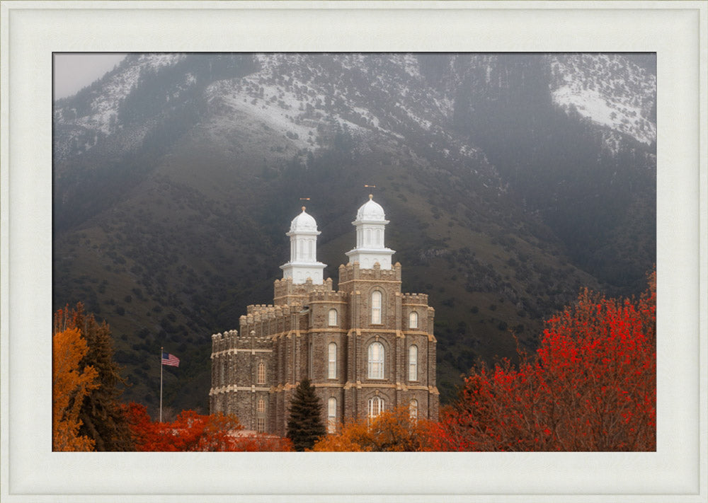 Logan Temple - First Snow