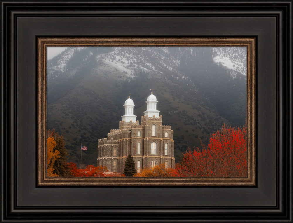 Logan Temple - First Snow