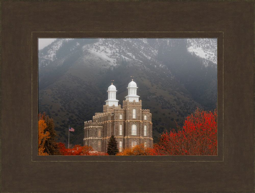 Logan Temple - First Snow