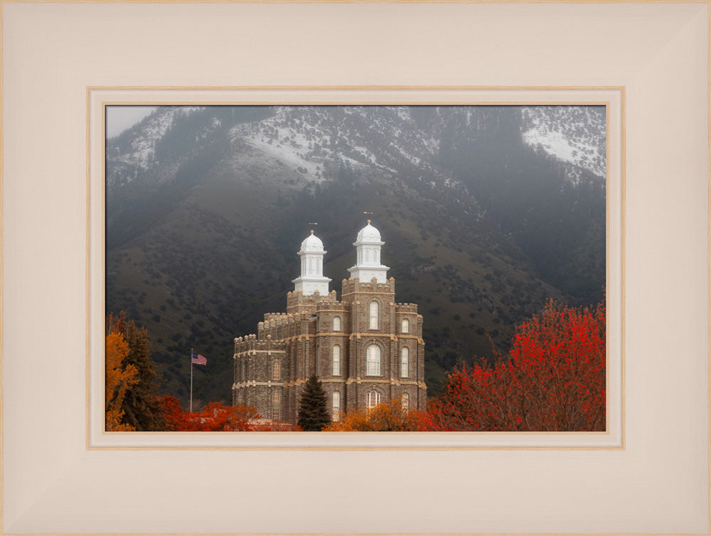 Logan Temple - First Snow