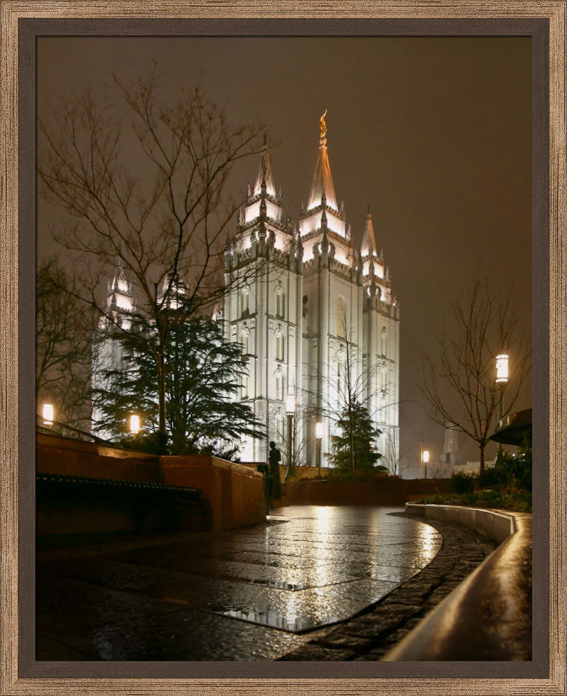 Salt Lake Temple - Rain Path