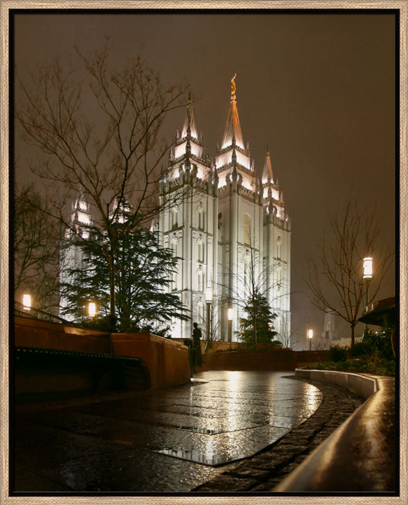 Salt Lake Temple - Rain Path
