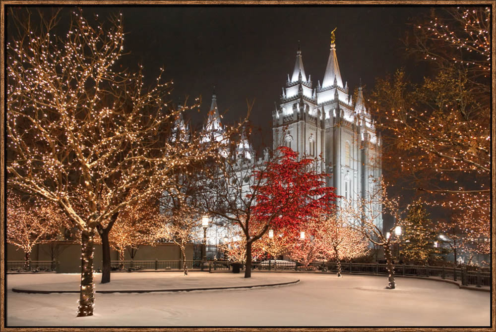Salt Lake Temple - Silent Night