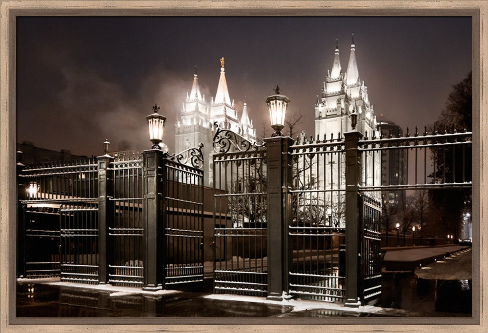 Salt Lake Temple - Straight is the Gate