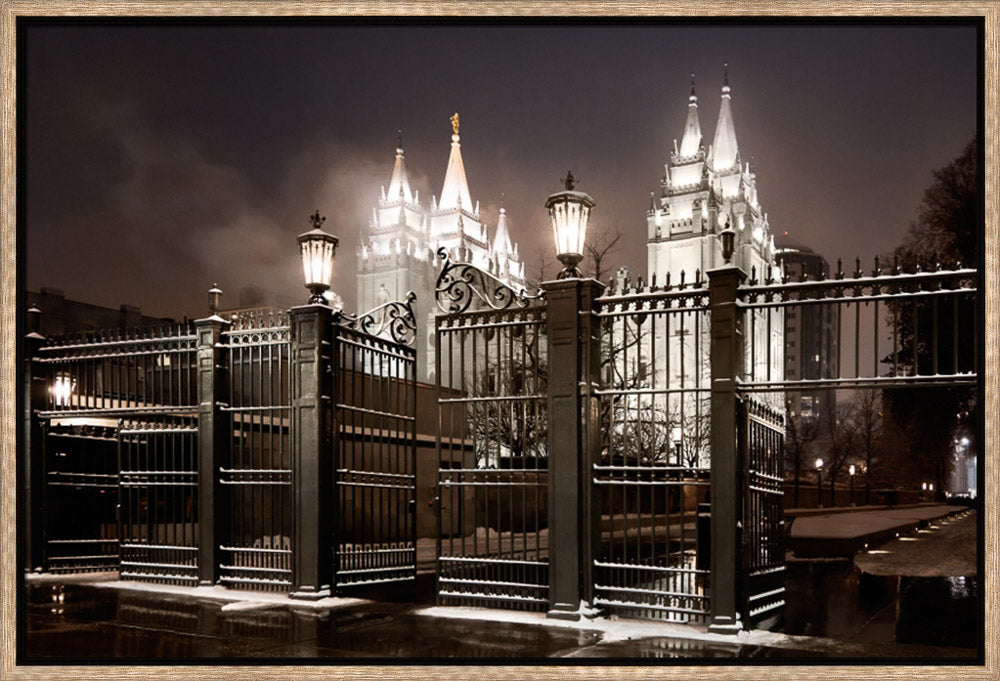 Salt Lake Temple - Straight is the Gate
