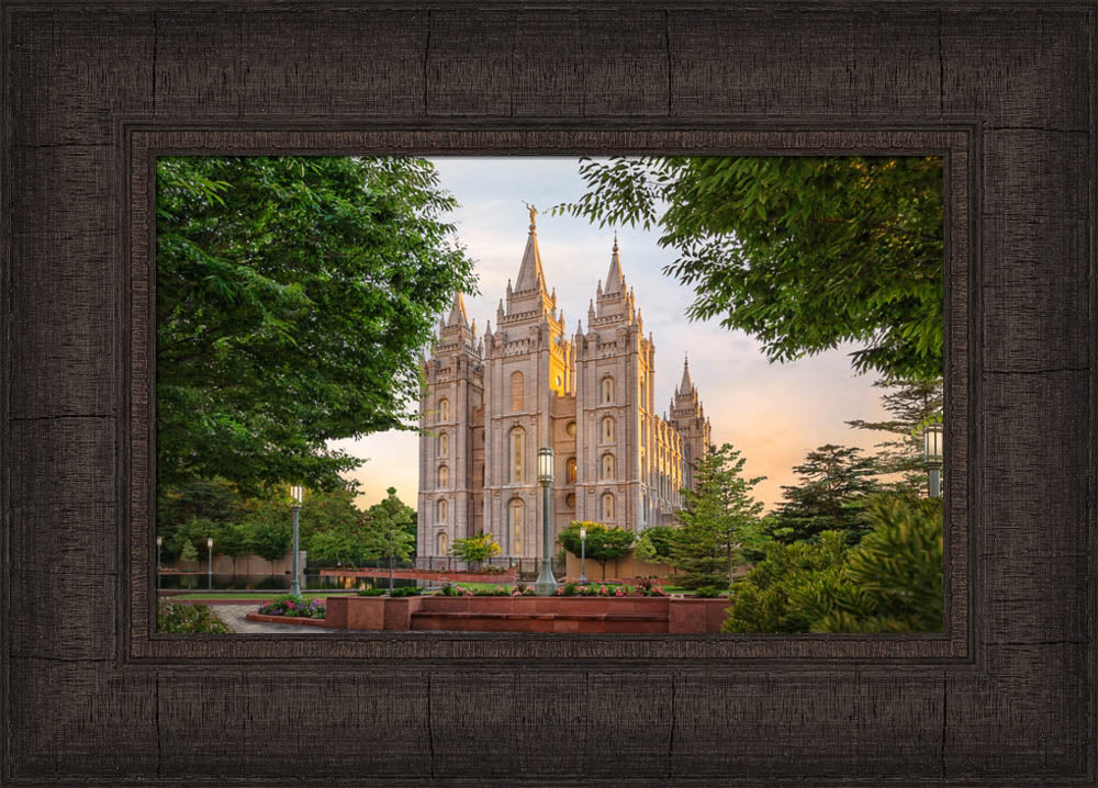 Salt Lake Temple - Calm Summer
