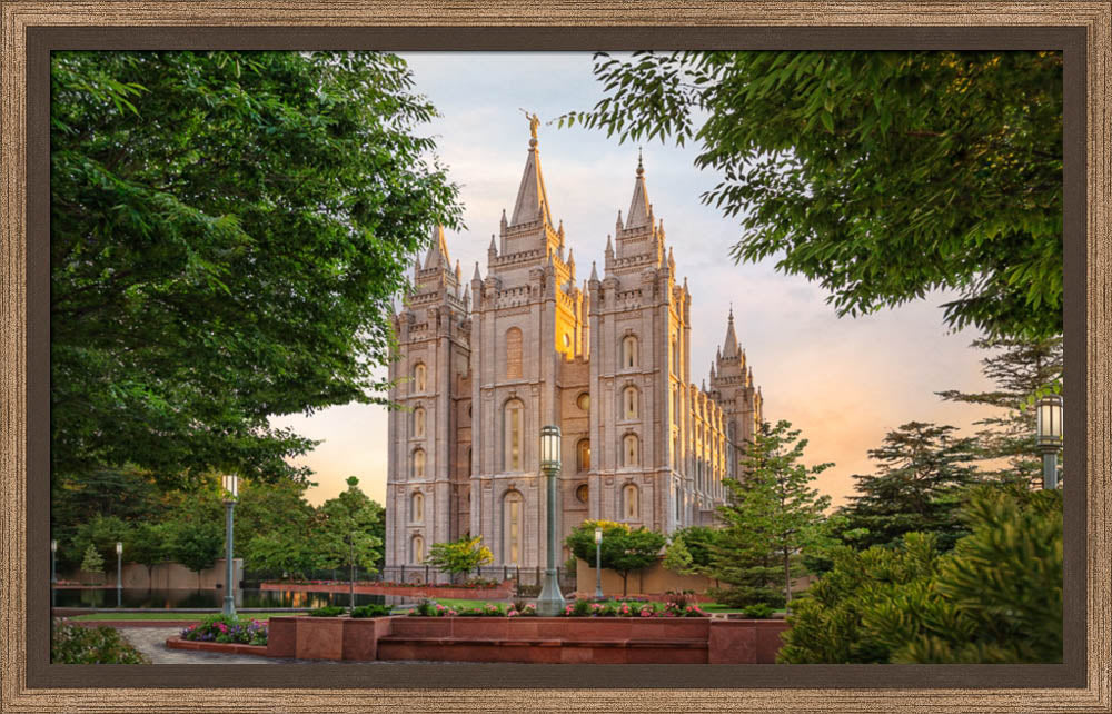 Salt Lake Temple - Calm Summer