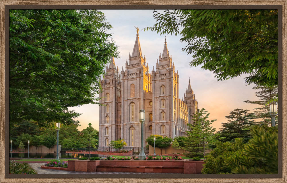 Salt Lake Temple - Calm Summer