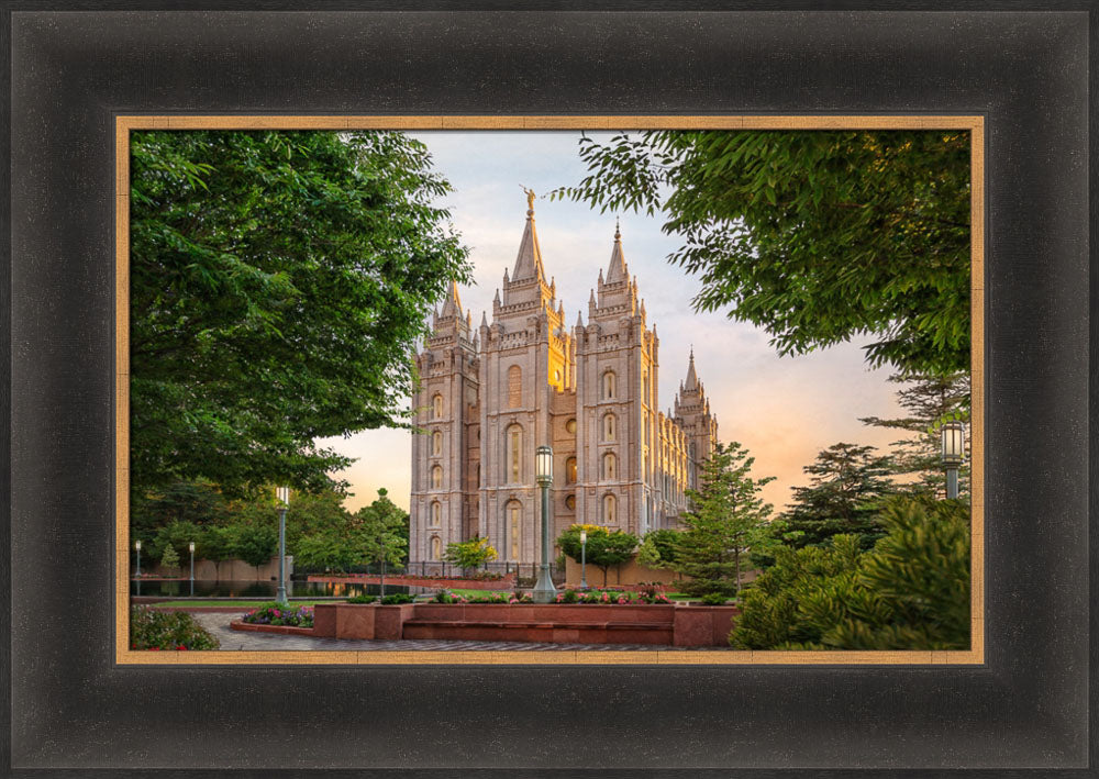 Salt Lake Temple - Calm Summer