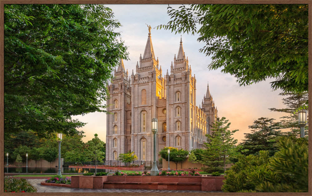 Salt Lake Temple - Calm Summer