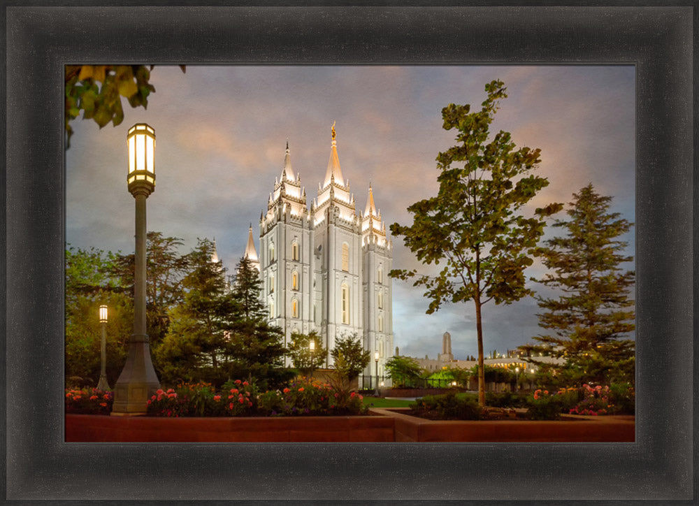 Salt Lake Temple - Liberation by Robert A Boyd