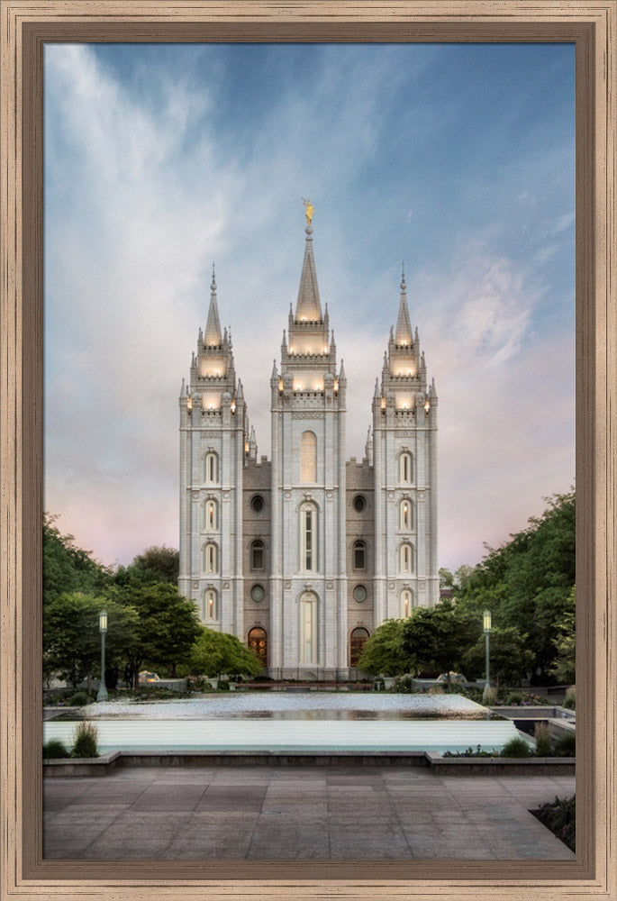 Salt Lake Temple - Chrome Series