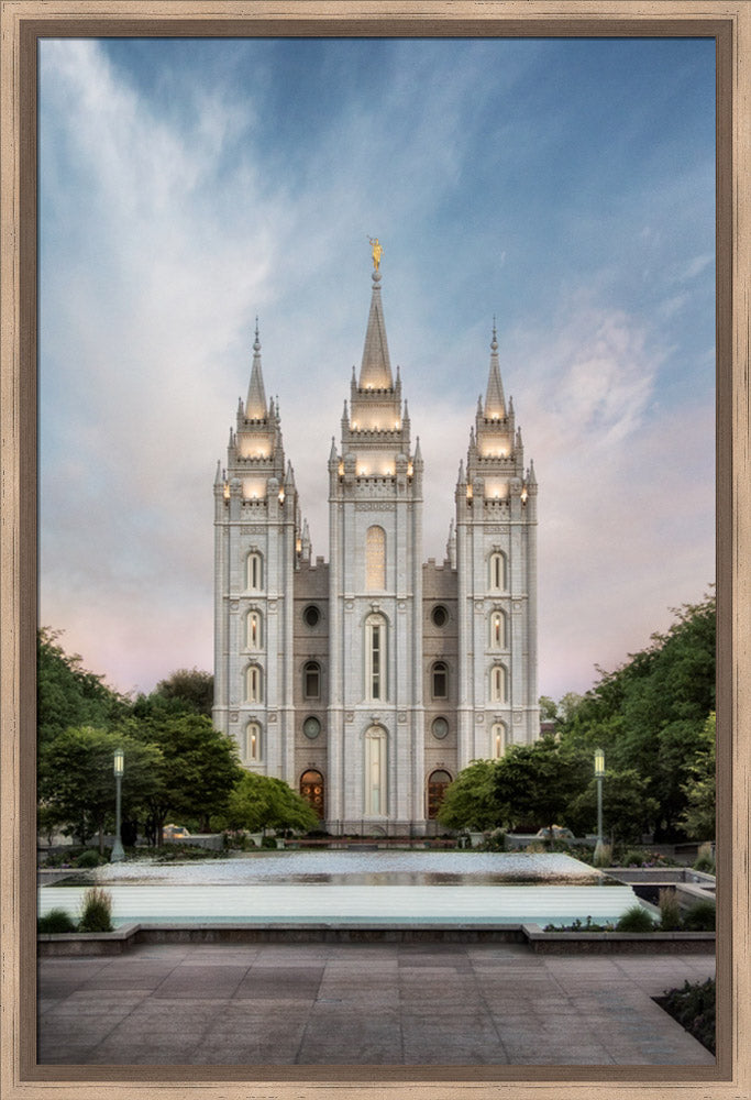 Salt Lake Temple - Chrome Series
