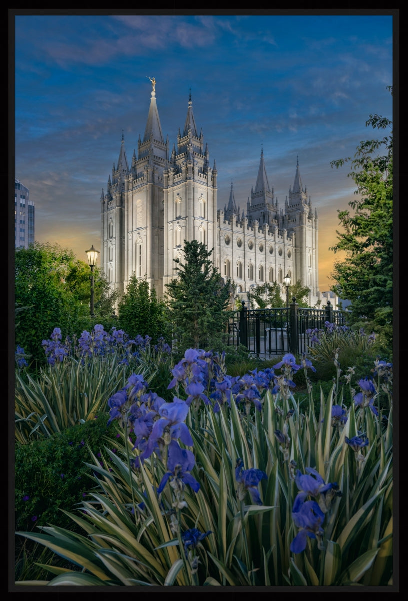 Salt Lake Temple- Garden Oasis