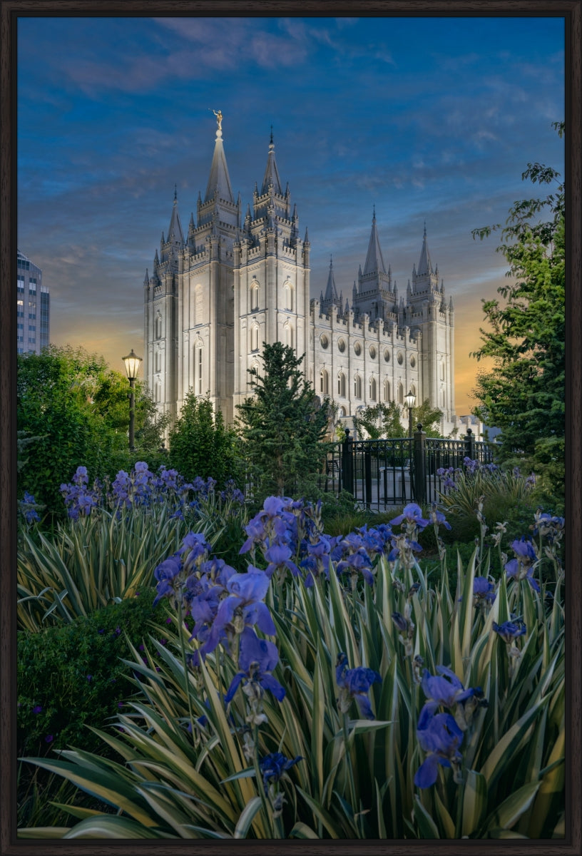Salt Lake Temple- Garden Oasis