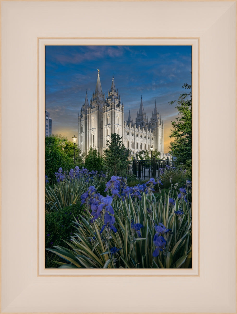 Salt Lake Temple- Garden Oasis