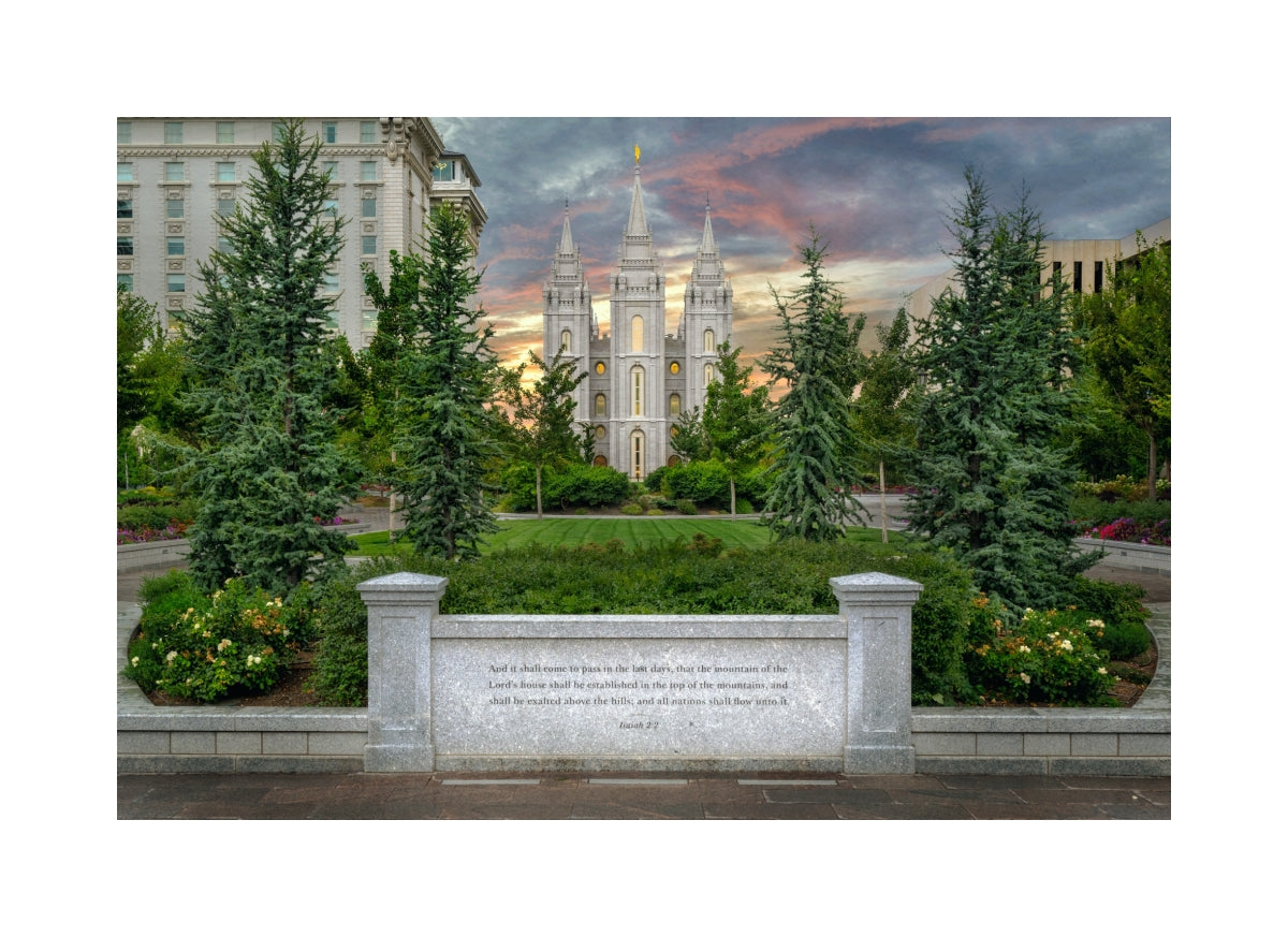Salt Lake Temple - Isaiah 2:2