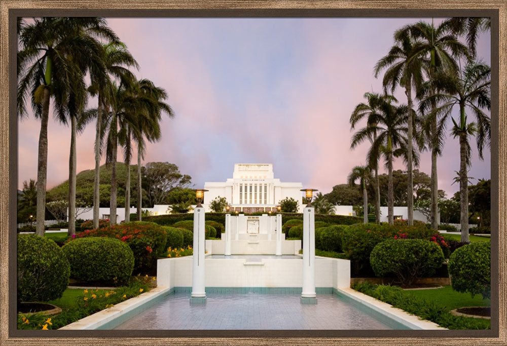 Laie Temple - Fountains