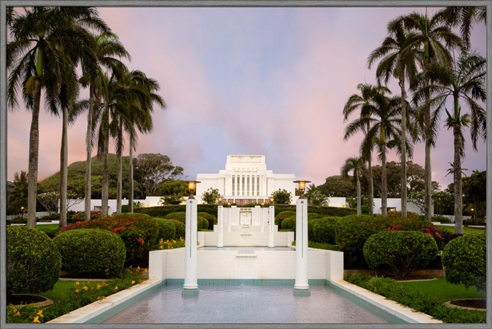 Laie Temple - Fountains